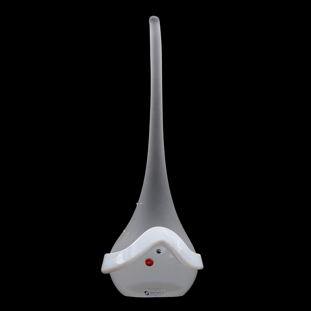 TOMTE, glas, Bergdala, signerad, modern.