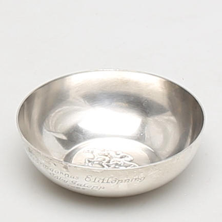 SKÅL i sterlingsilver, Atelier Borgila AB, Stockholm, 1940.