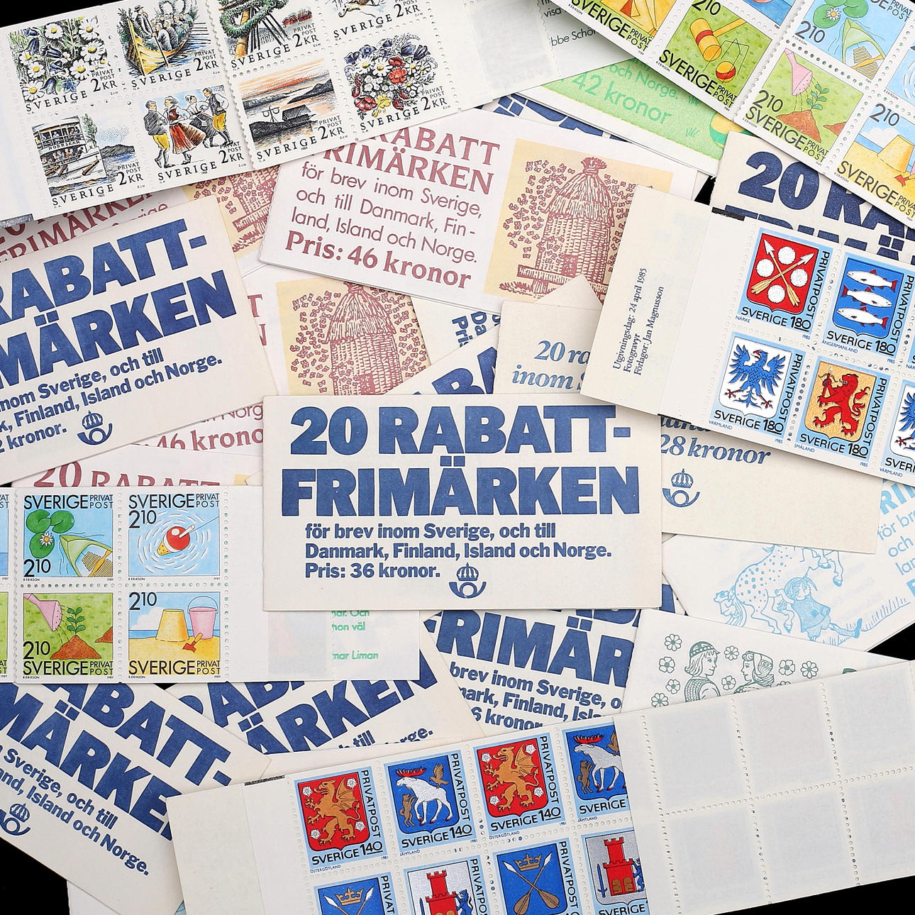 RABATTFRIMÄRKEN, 460 st.