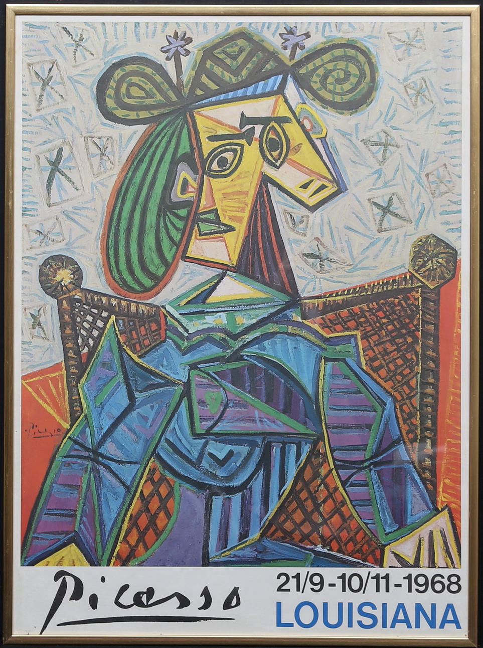 UTSTÄLLNINGSAFFISCH, efter Pablo Picasso.