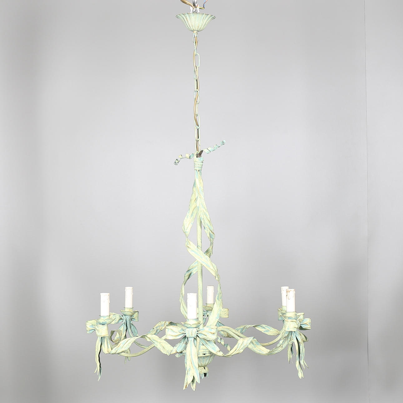 TAKKRONA i grönpatinerad metall, Italien.