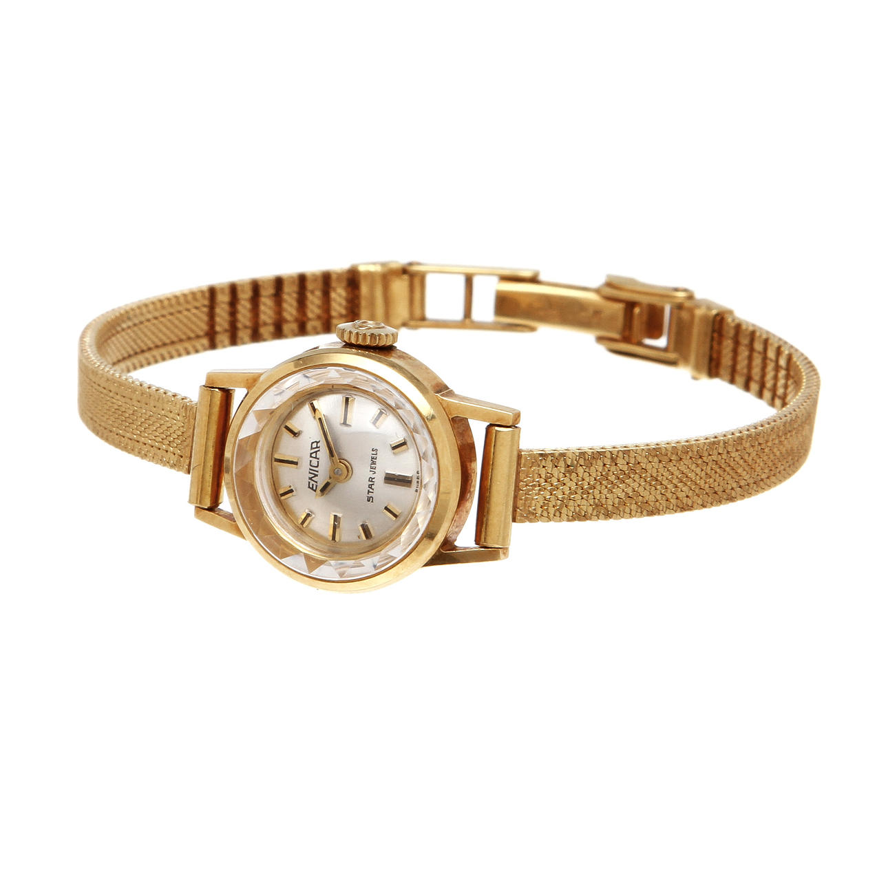 DAMUR, Enicar, 18 k, totalvikt 19,7 gram.