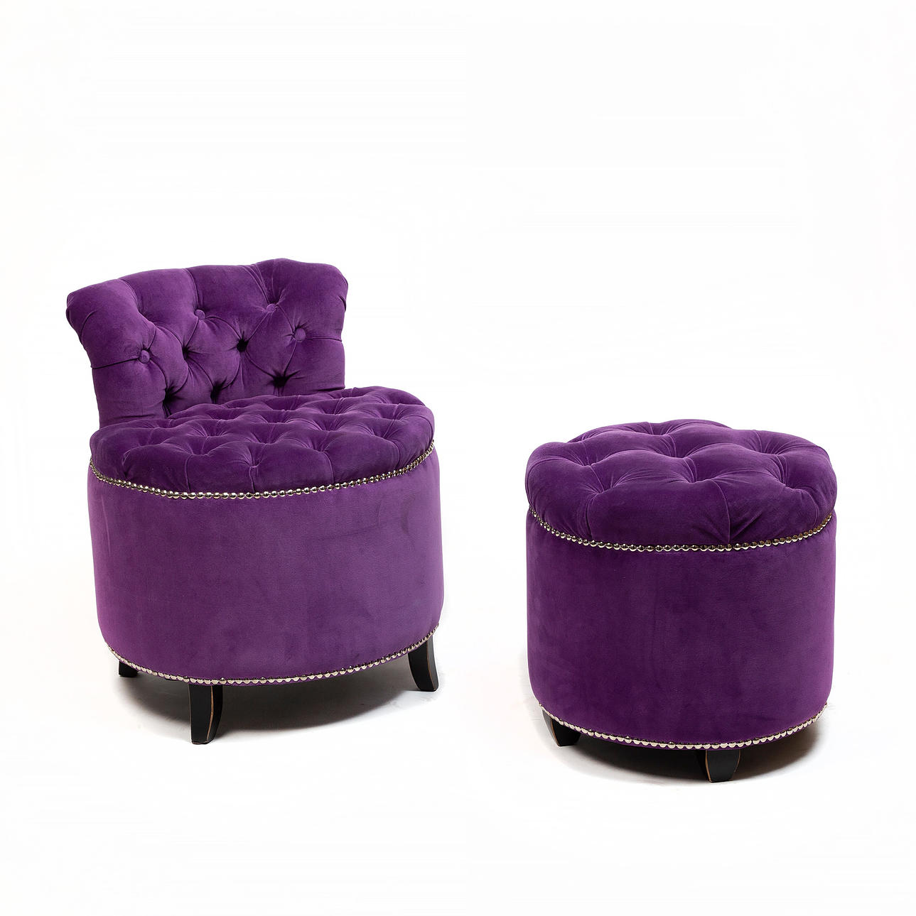 EICHHOLTZ, fåtölj & pall.