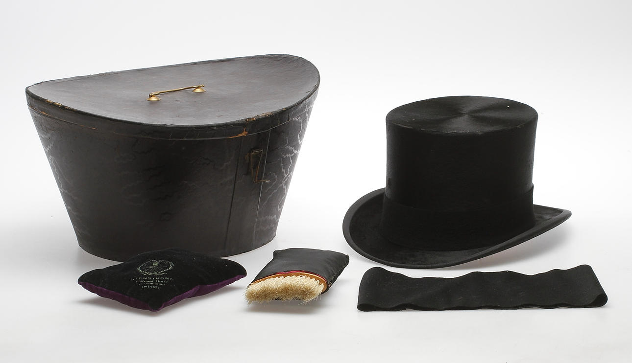 HATT med HATTASK, A. Casse, Paris,1900-tal.