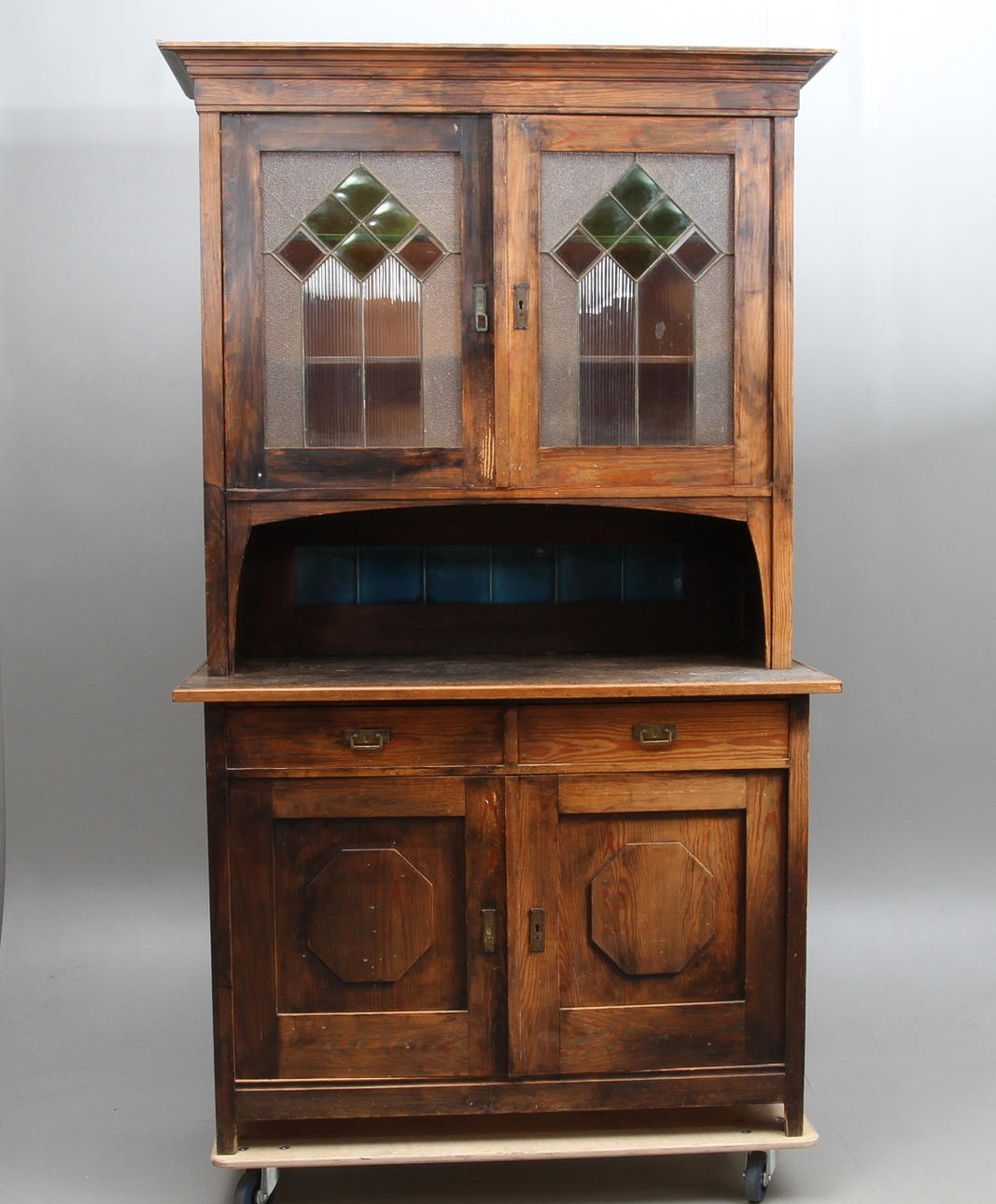 MATSALSSKÅP, jugend, furu, tidigt 1900-tal.