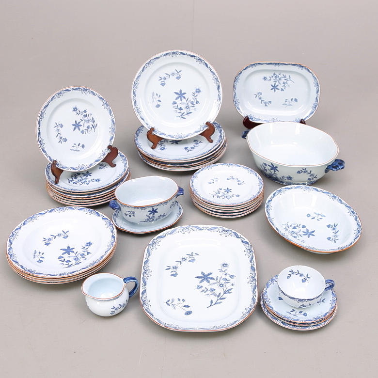 MATSERVIS, 34 delar. Rörstrand, Ostindia.