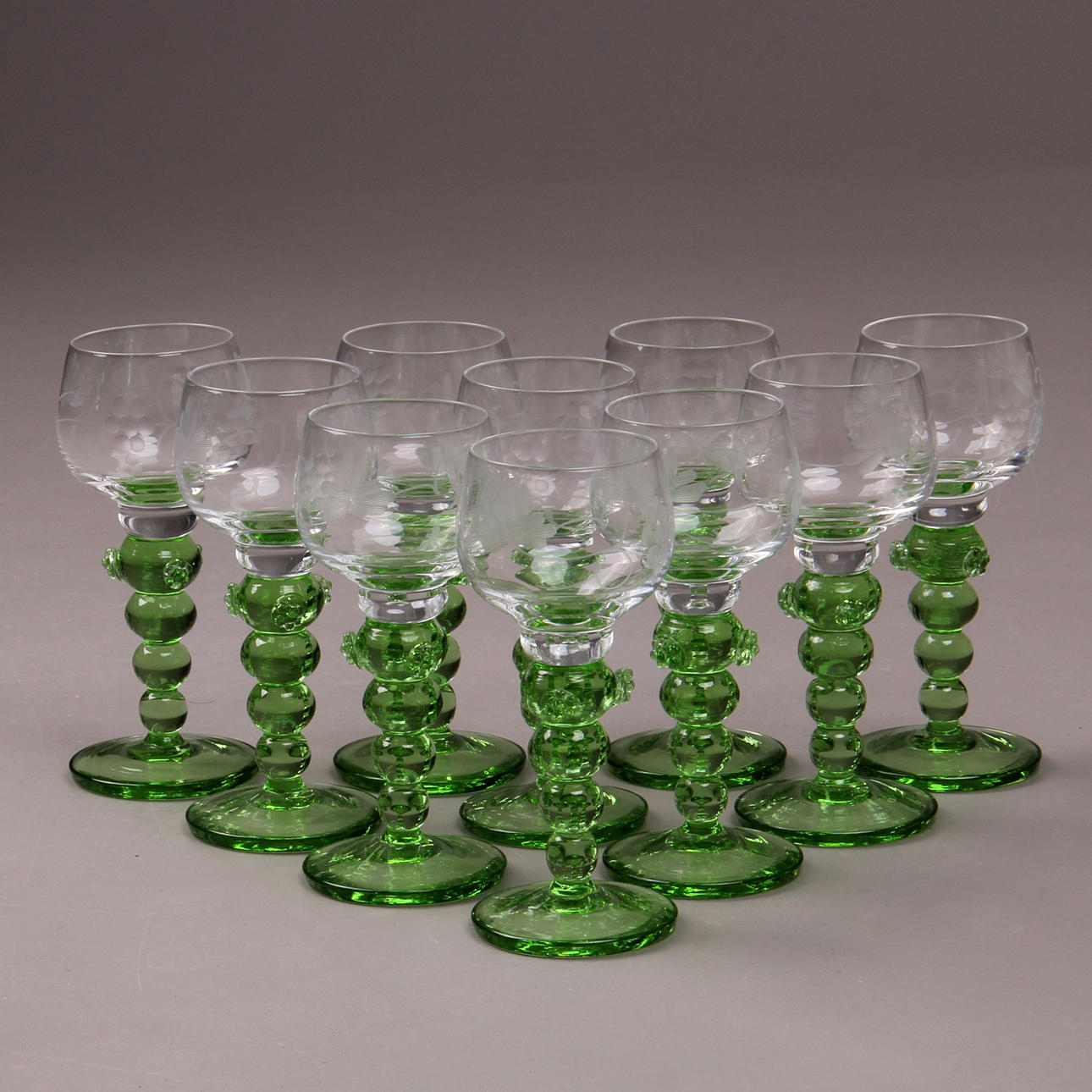 REMMARE, 10 st. Glas, 1900-talets andra hälft.