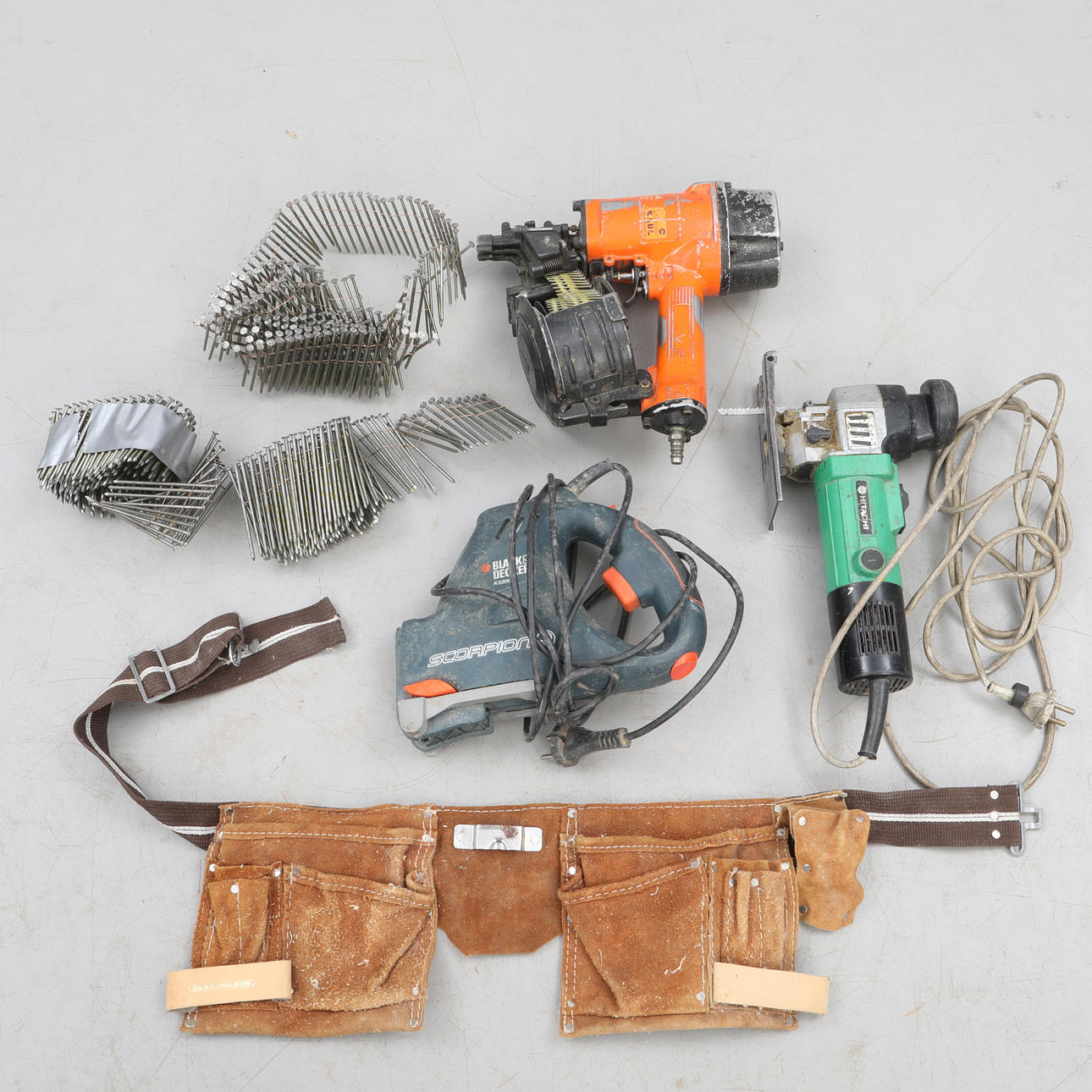 PARTI HANDVERKTYG, el och luftdrivna, samtida.