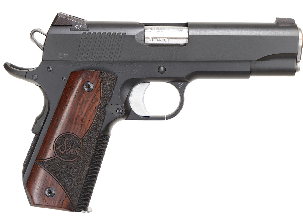 PISTOL, Semi-automatic, make Dan Wesson, model Guardian, caliber 9x19 ...