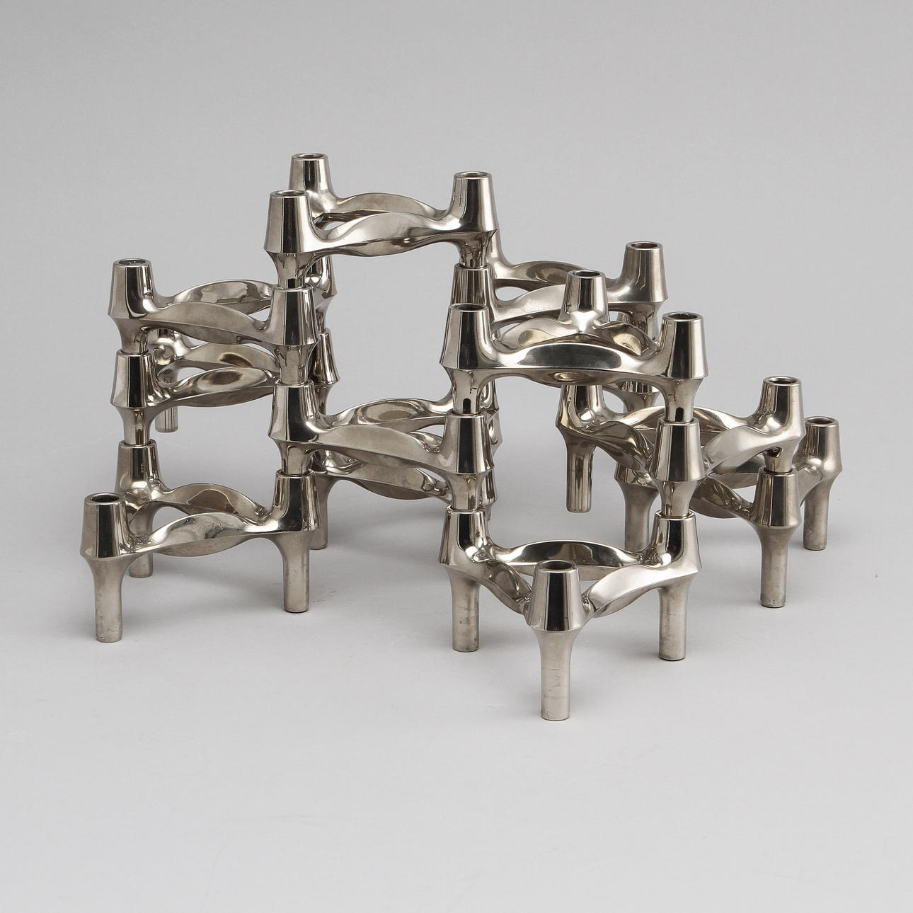 LJUSSTAKAR, 12 st, Ceasar Stoffi, Nagel BMF.