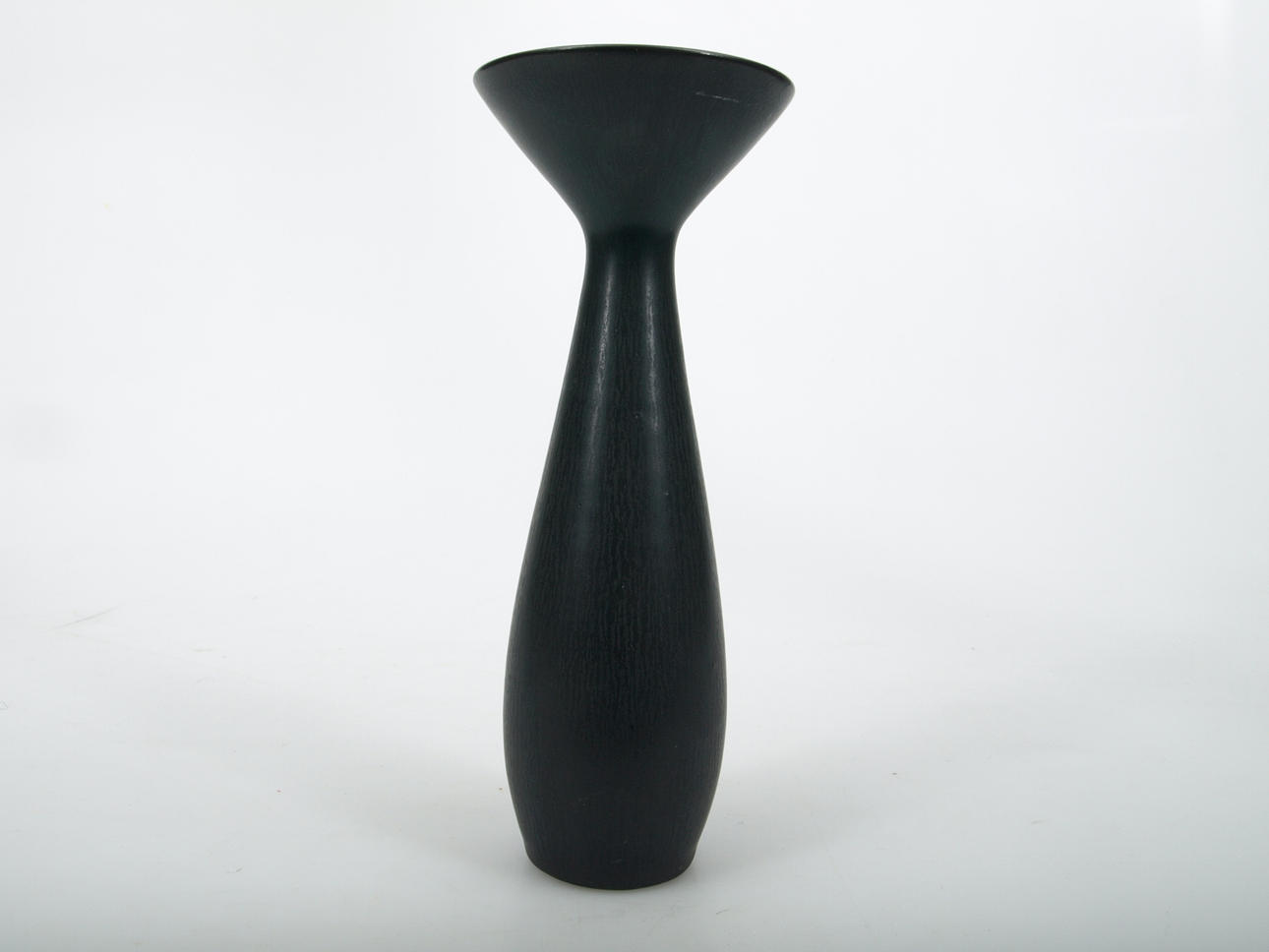 CARL HARRY STÅLHANE. Florero, gres, Rörstrand, firmado CHS.