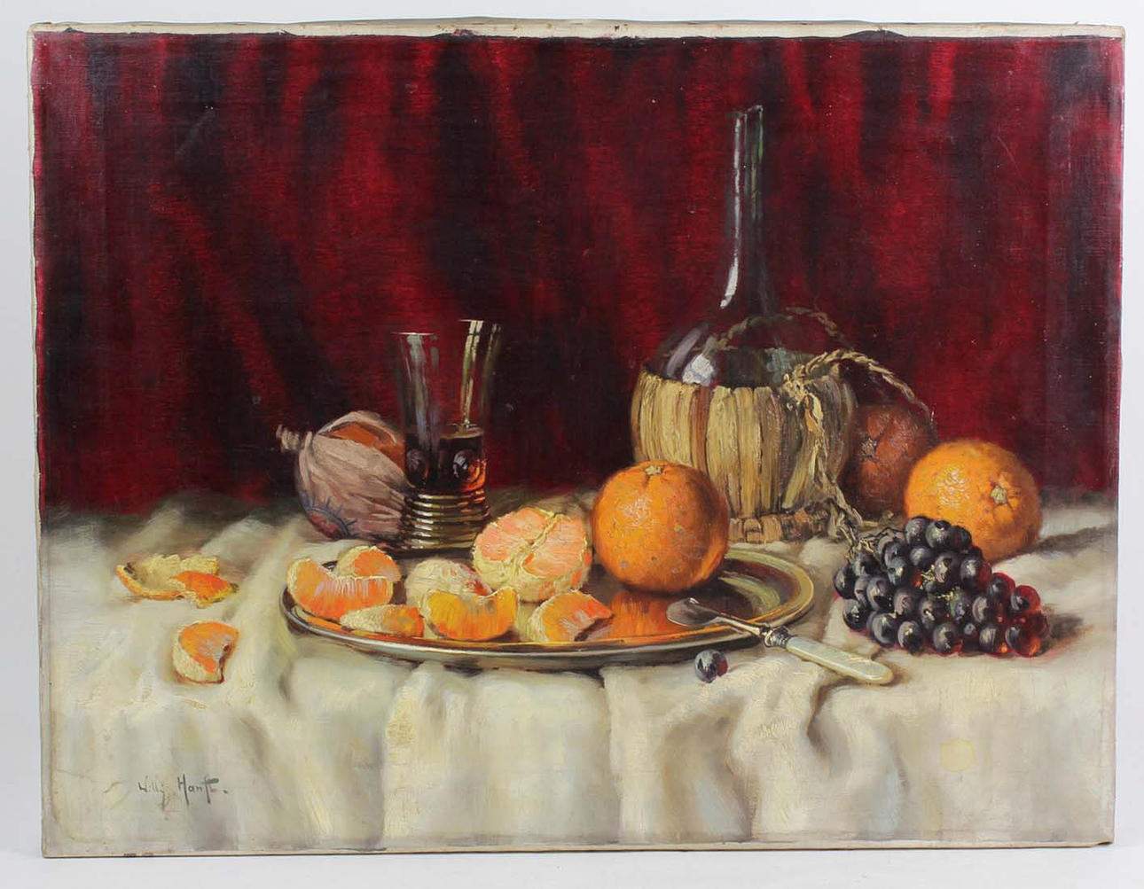 Still Life with Fruit, Hemp, Willy.