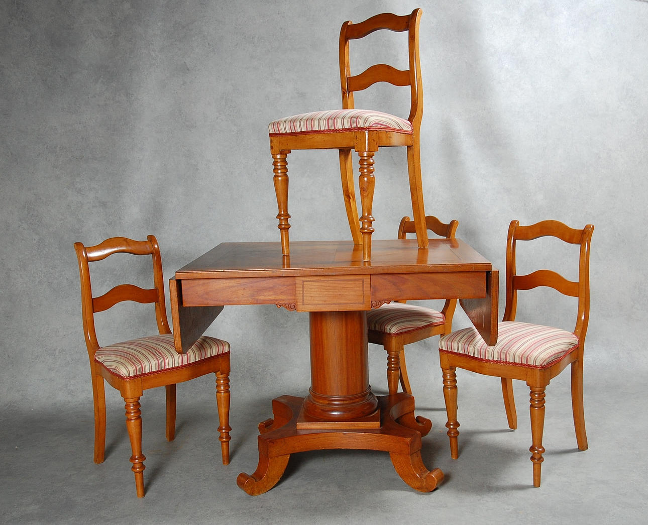 MATGRUPP, 5 delar, empirestil, 18-1900-tal.