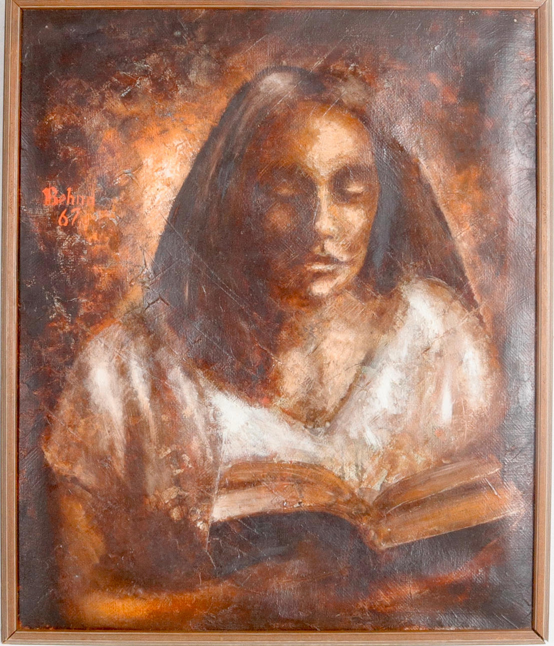 BEHNN EDVINSSON. oil on canvas.