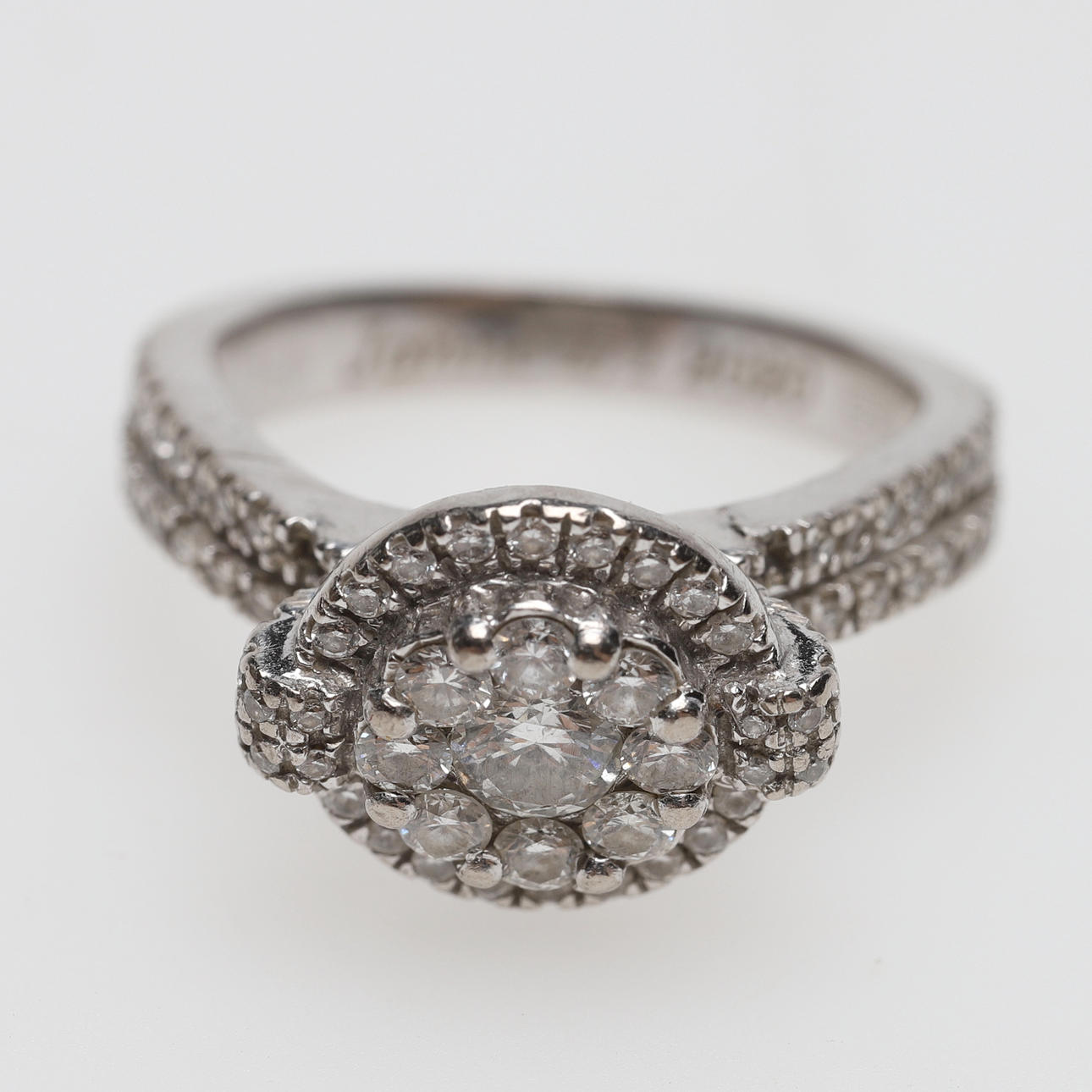 RING, 18k vitguld & diamanter, Guldfynd AB.