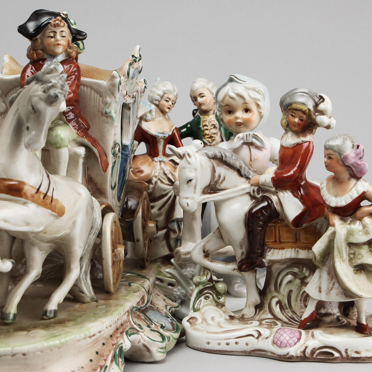 PORSLIN, 4 delar, bland annat Gräfenthal.