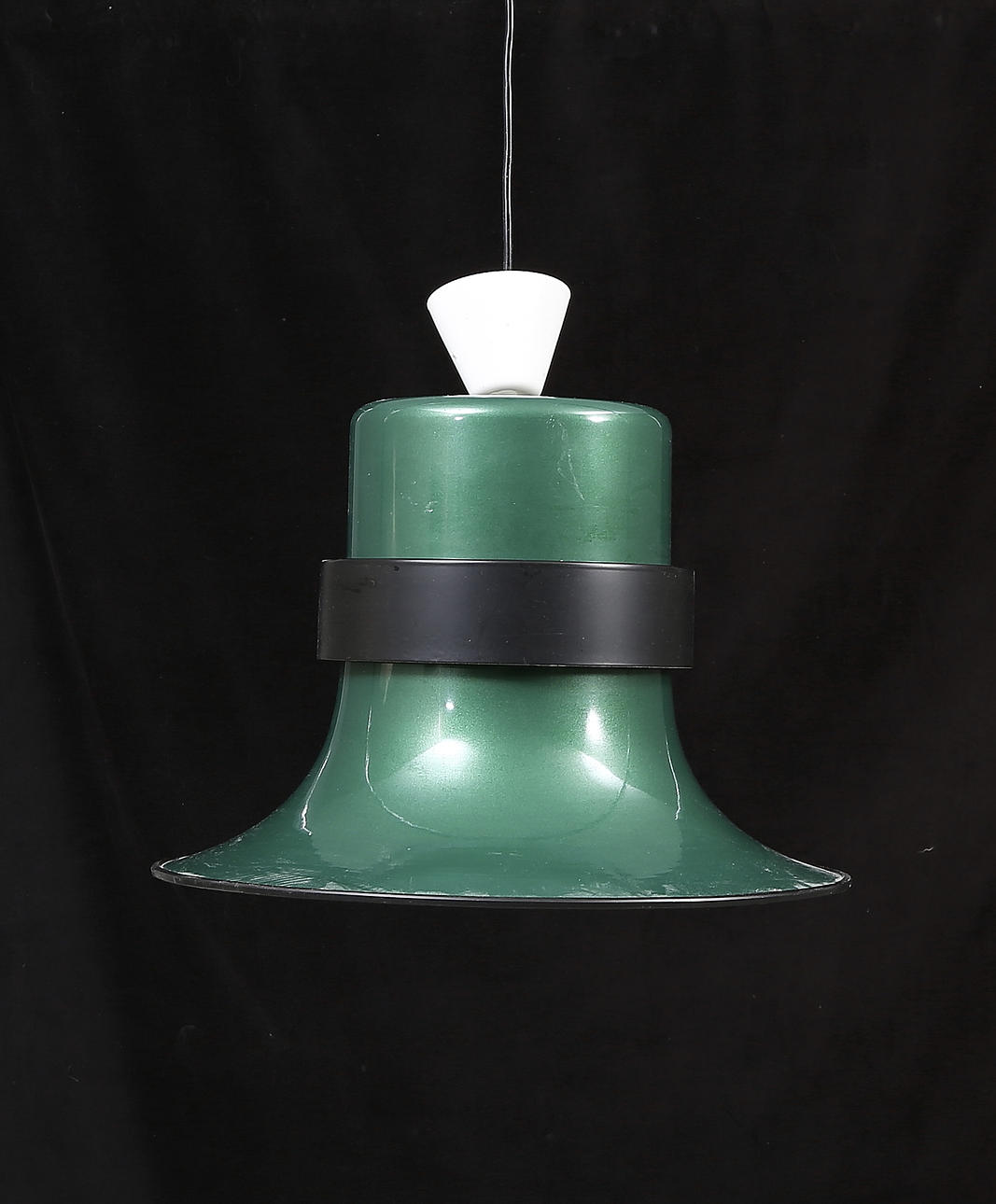 TAKLAMPA, Fagerhults belysning, 1900-talets andra hälft, höjd ca. 30 cm.