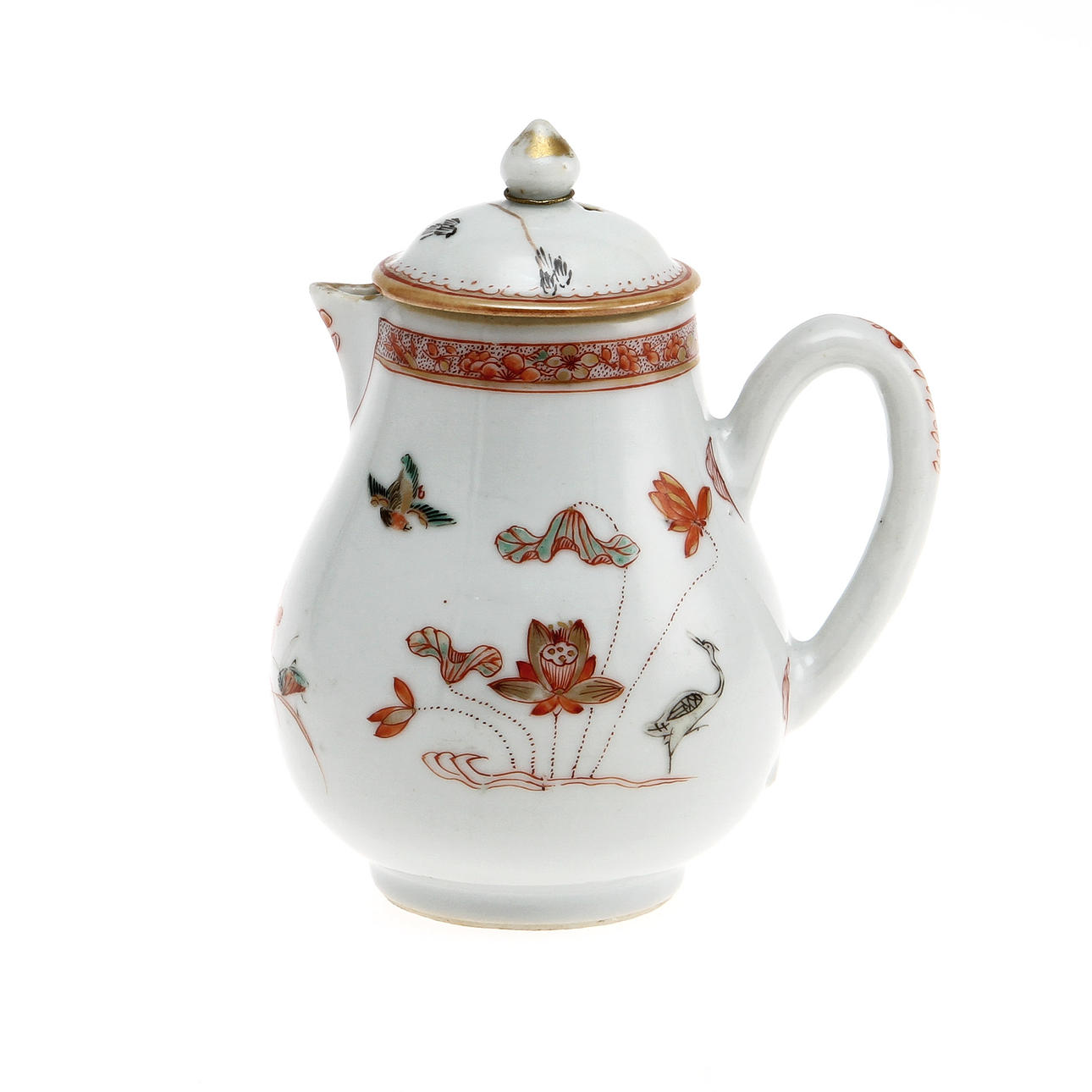 KANNA med LOCK, porslin, Kina, Kangxi(1662-1722).