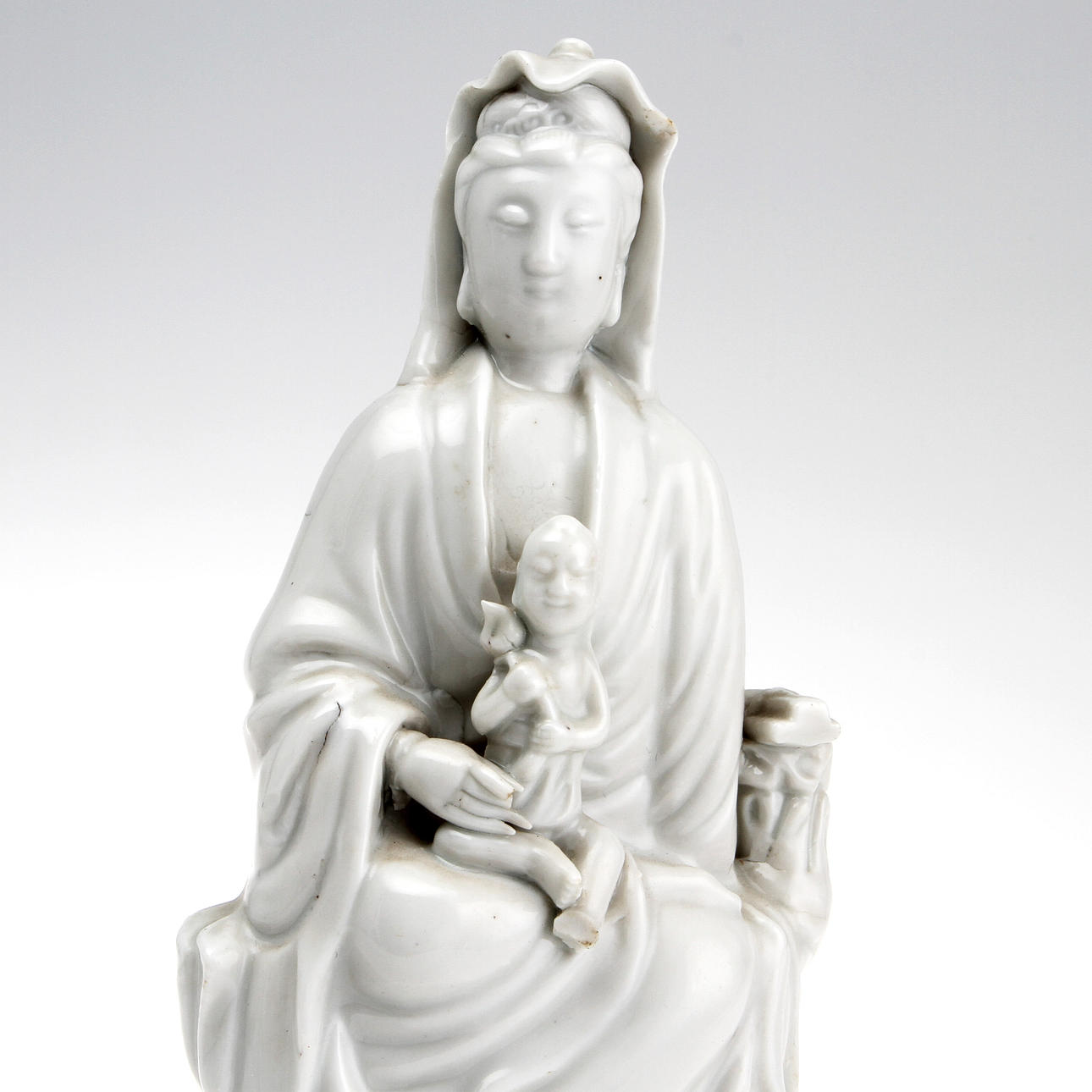 FIGURIN, porslin, Kina, 1700-tal.