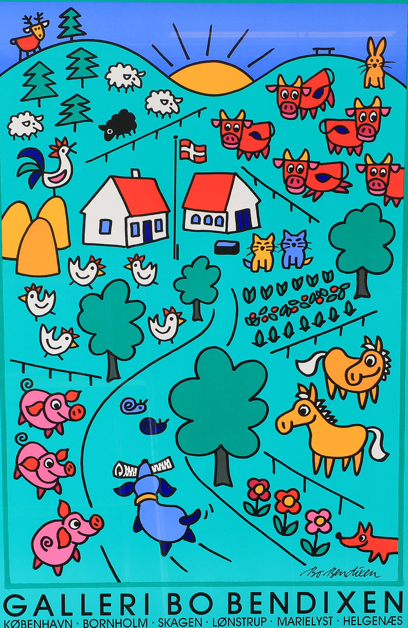 GALERIEPLAKAT, Bo Bendixen.