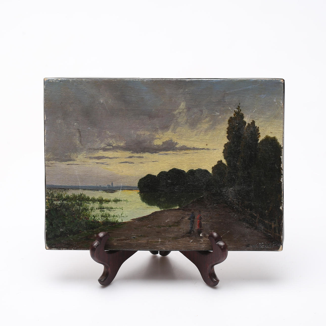 WILLIAM BERGMAN. Oil on canvas, signed.