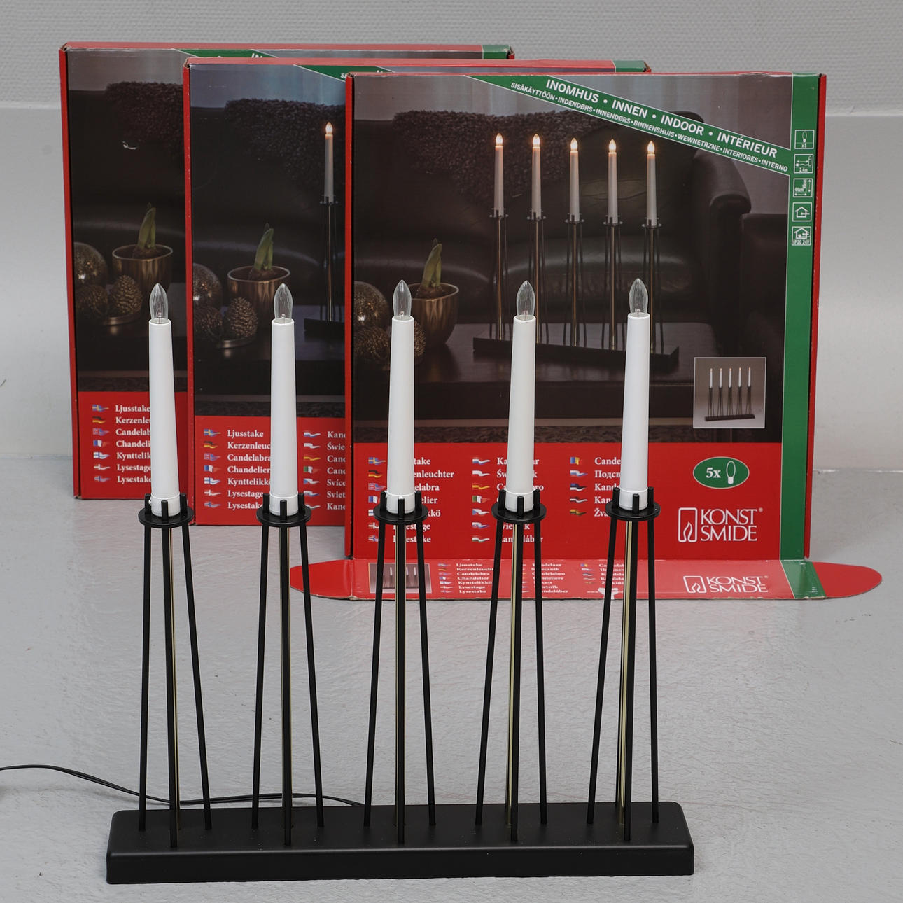 ELLJUSTAKAR, 3 st, Konstsmide.