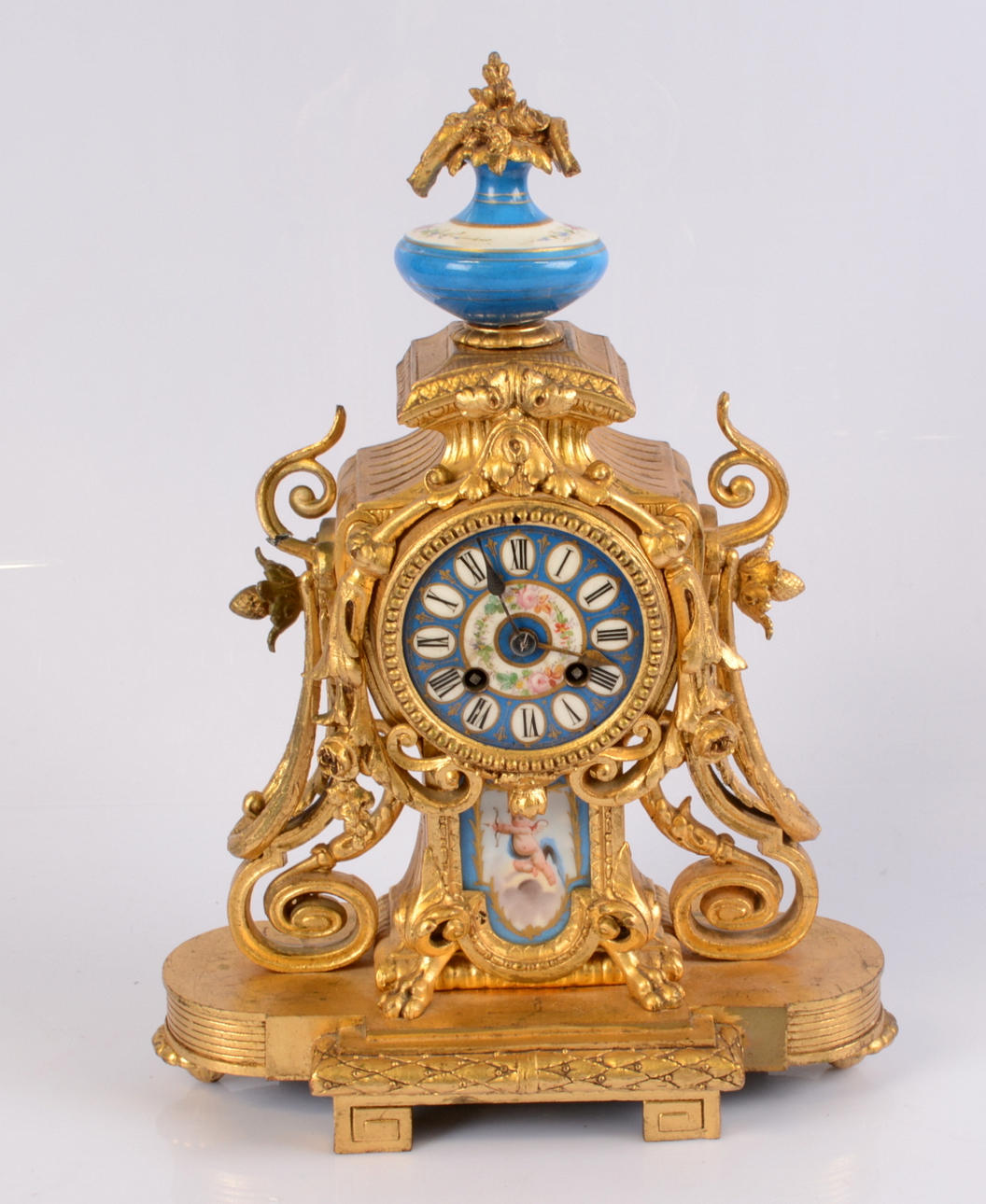 BORDSUR, förgyllt, sekelskiftet 1800/1900.