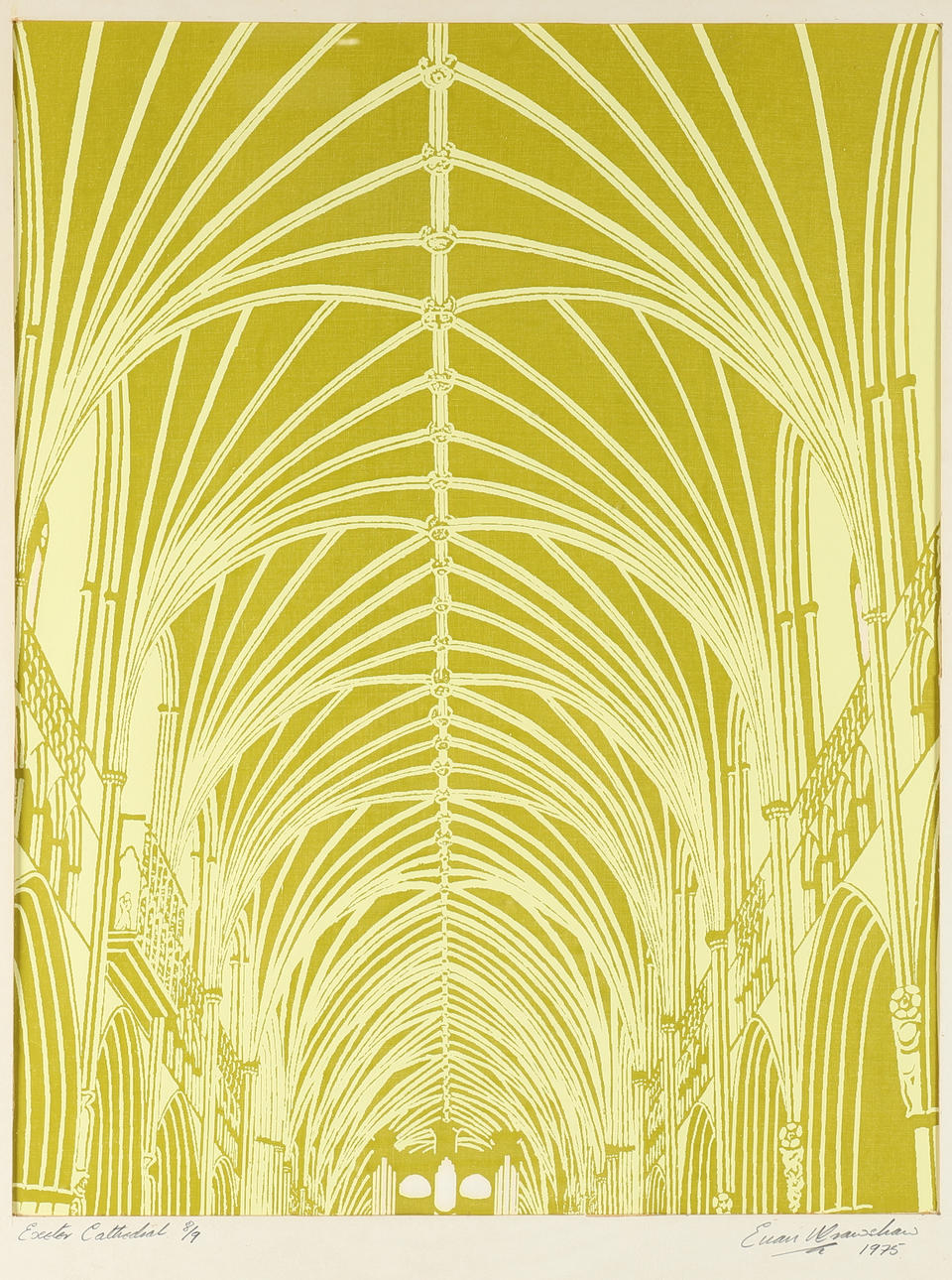 EWAN CRAWSHAW. EXETER KATEDRALEN.