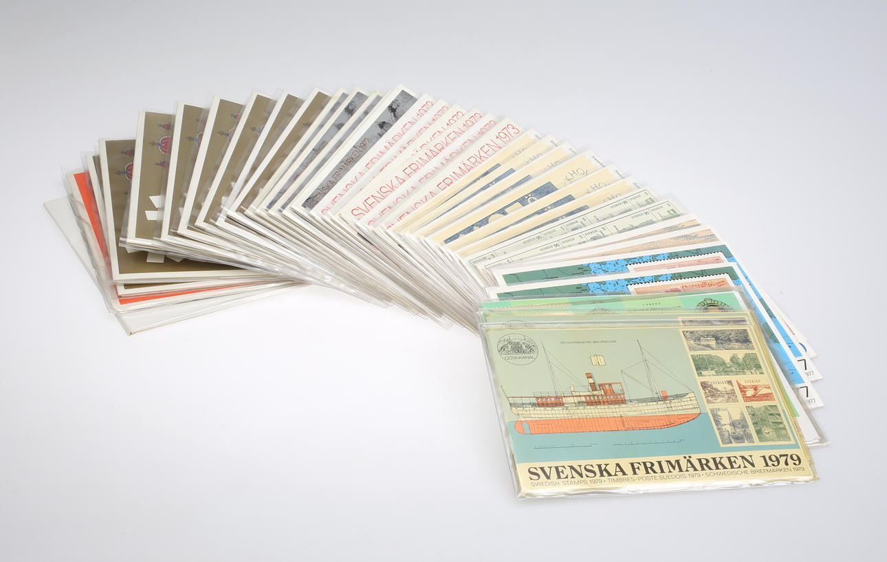 FRIMÄRKEN, Årsatser, 1969 -1979, postfriska.