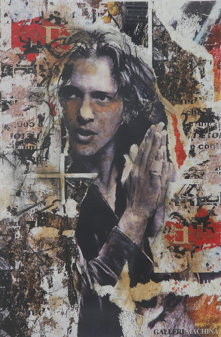 MARTIN ANKER SVENSSON. graphic sheet, "Dannygren", signed, dated 2012.