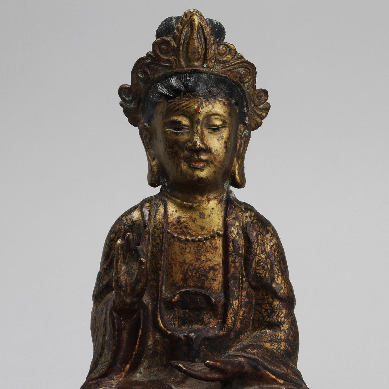 FIGUR, brons, Kina, 1800-tal.