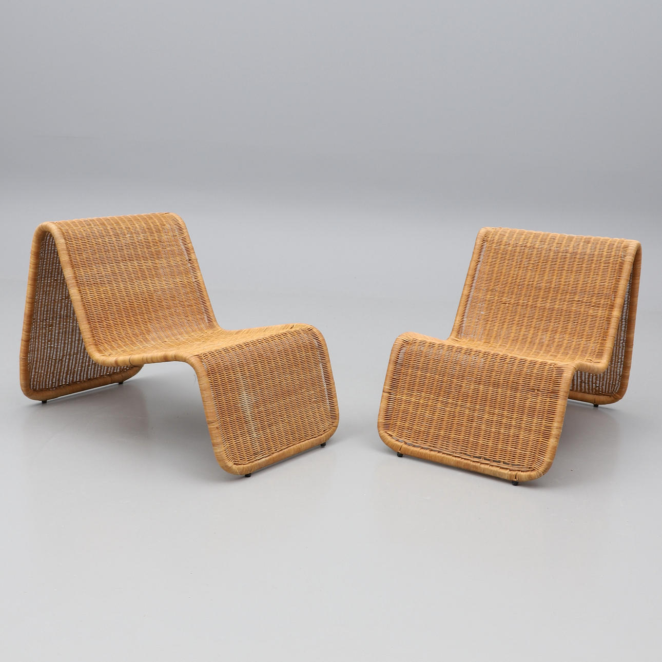 BUTACAS, pareja, "Hestra" Ikea 1982.