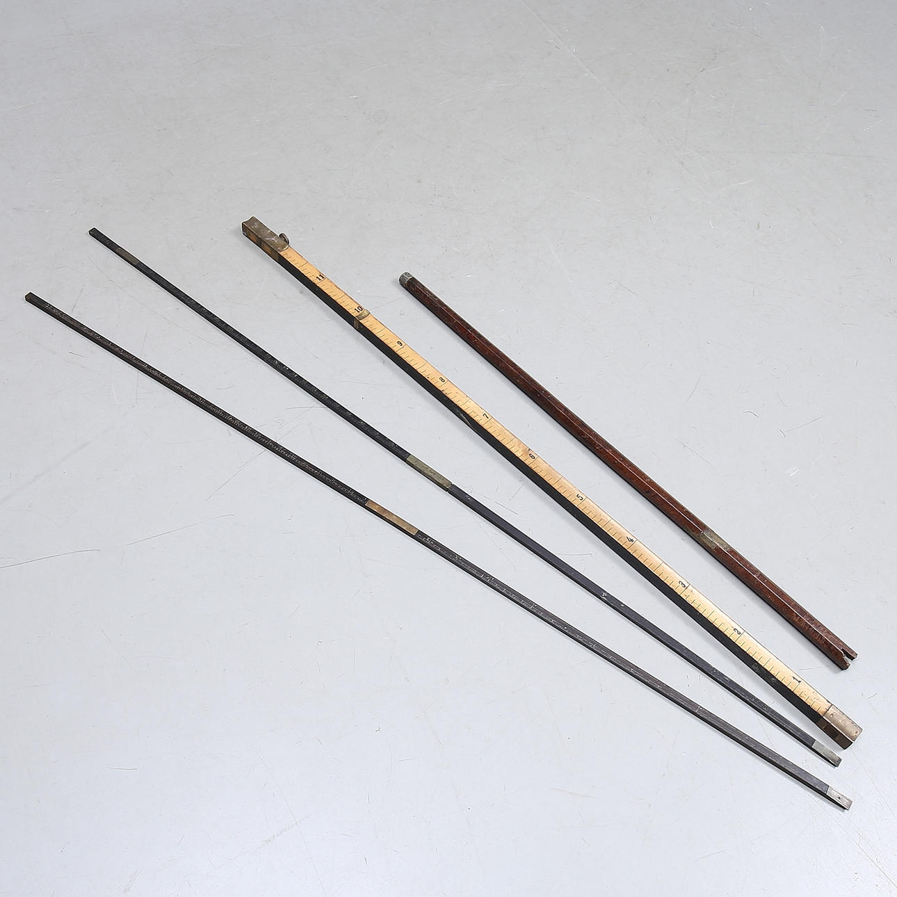 MEASURING INSTRUMENTS, 4 pcs, 18th-19th century.