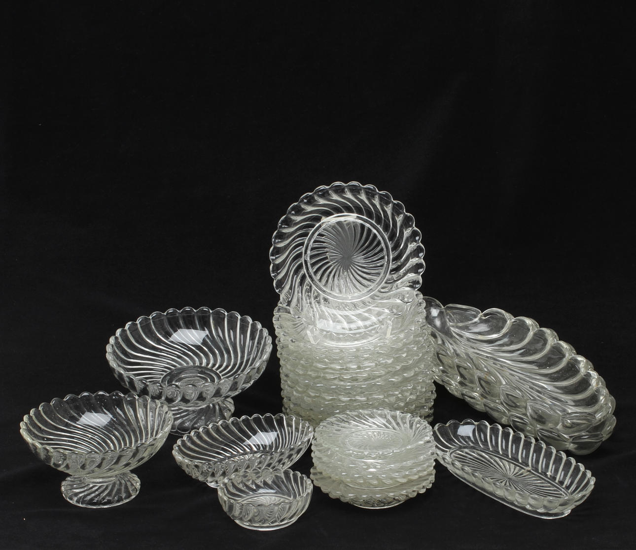 PARTI GLAS, 26 delar, "Turbin", Reijmyre.