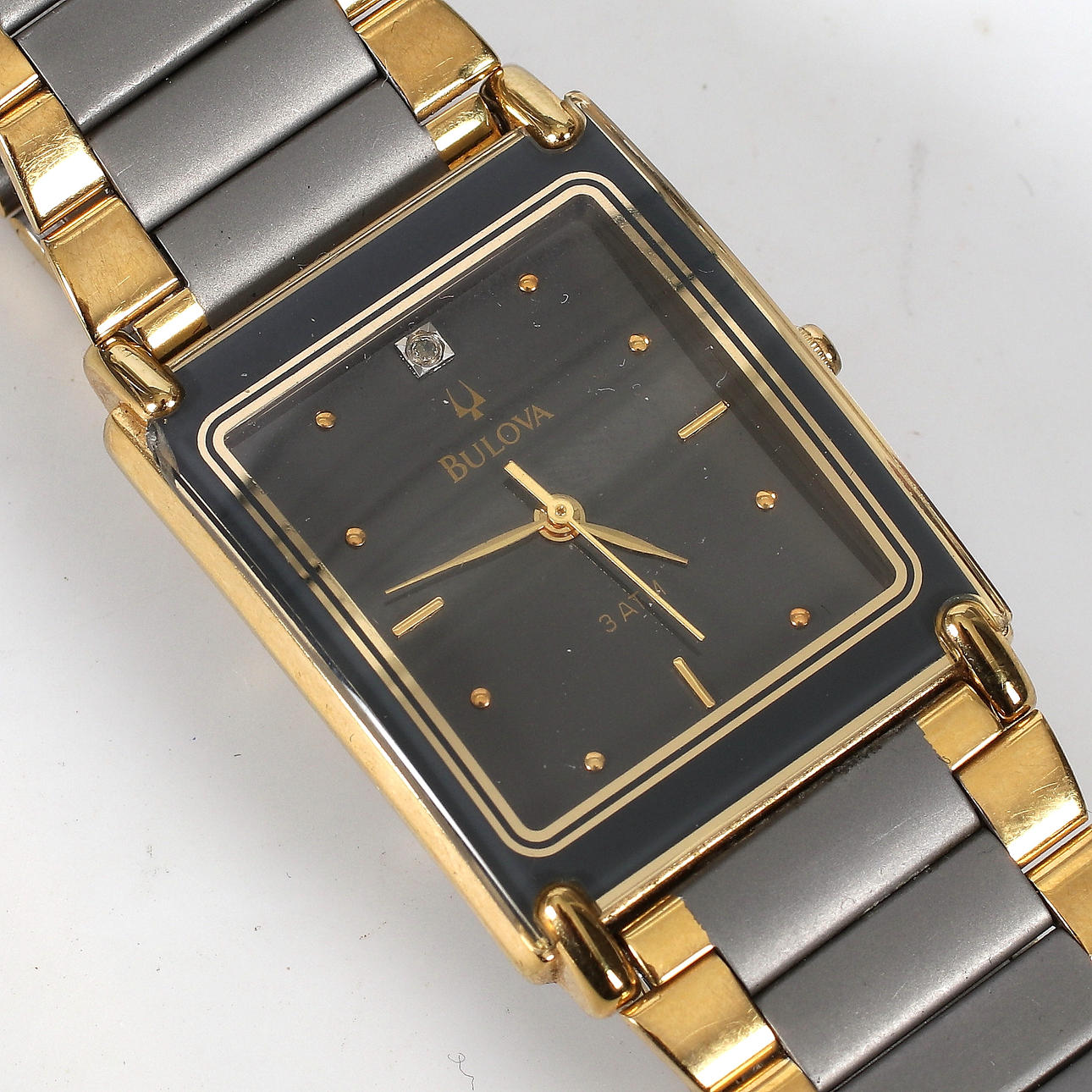 WATCH, Bulova, partly in titanium, 2000s.