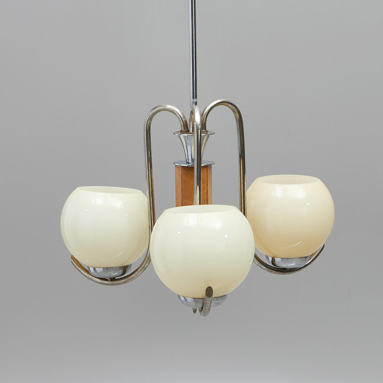 CEILING LAMP, 3 light points, Art Deco, 1930s.