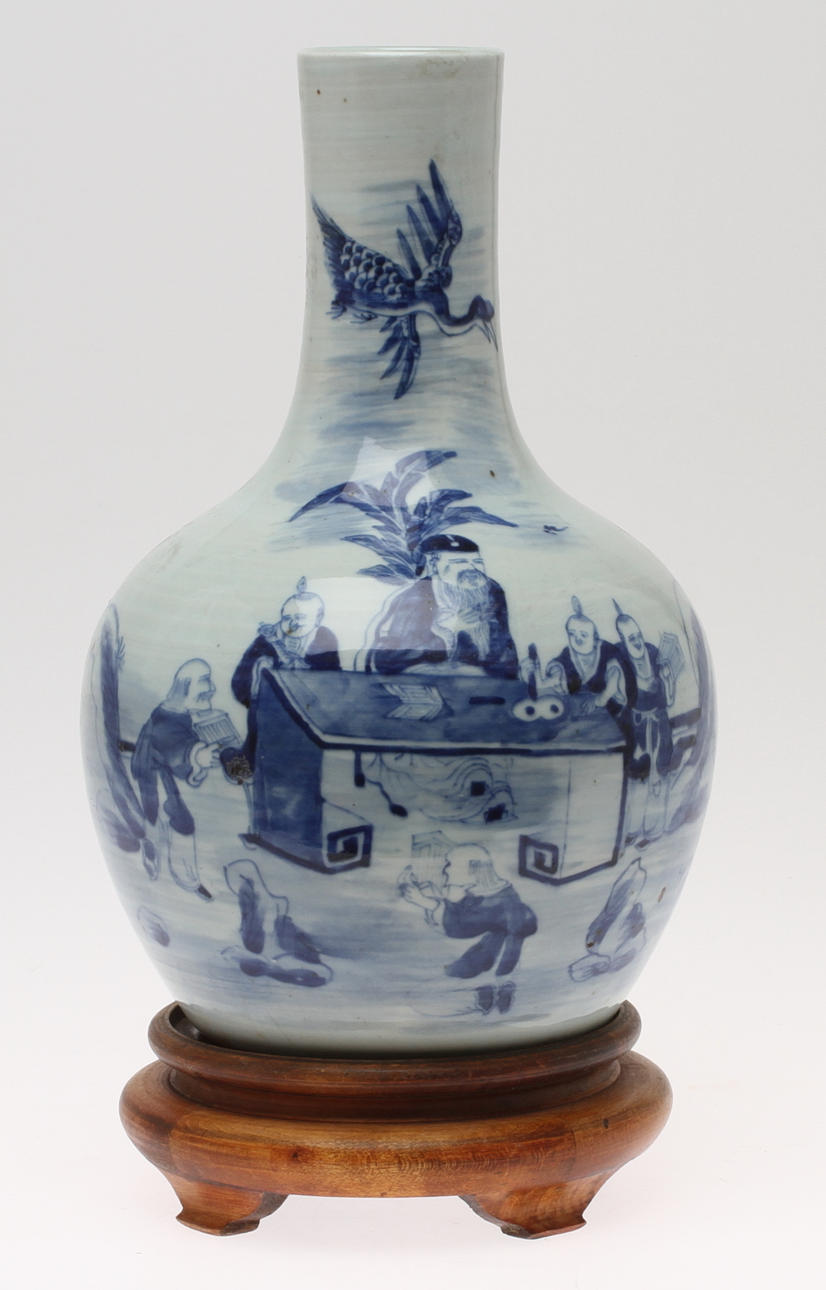 VAS, porslin, Kina, 17/1800-tal.