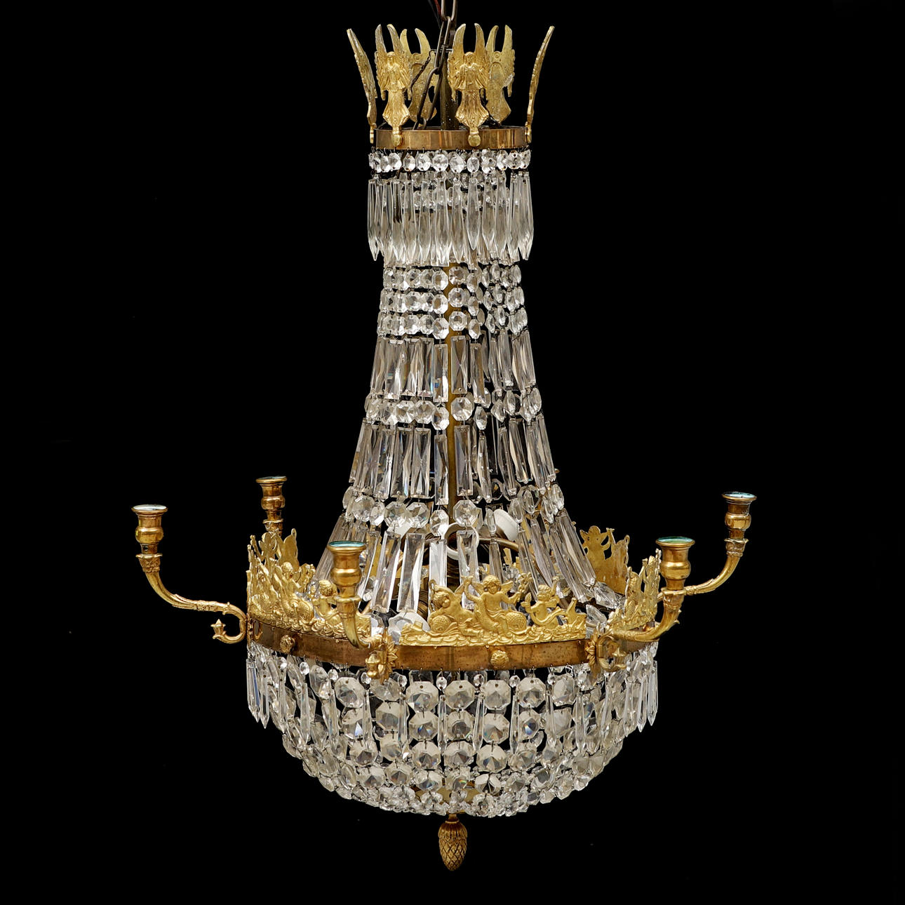 lysekrone, ca. 1900.