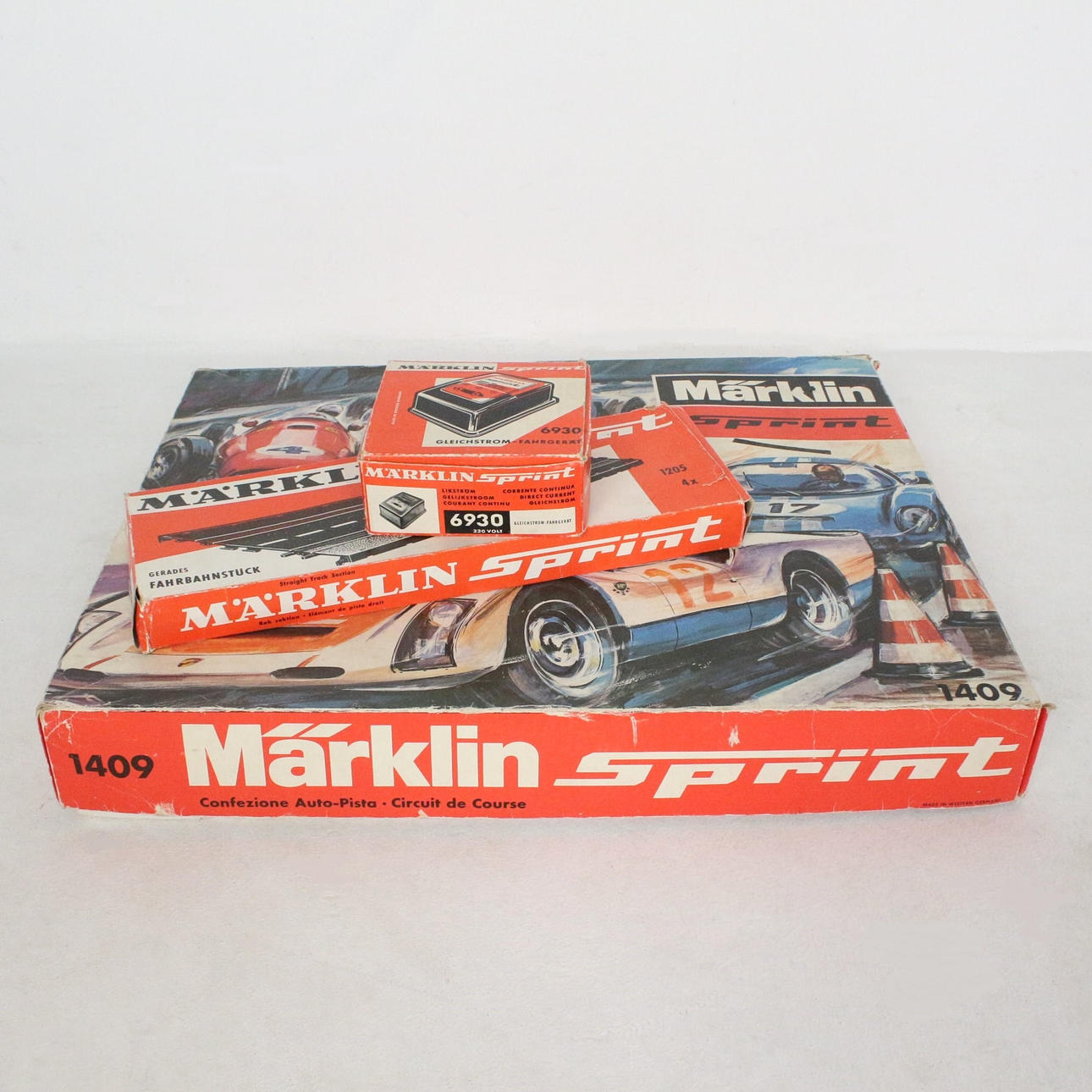 MÄRKLIN. Rennbahn-Set 'Sprint 1409'.