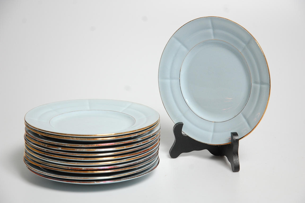 ASSIETTER , 12 st " Grand " Arthur Percy, Upsala-Ekeby.