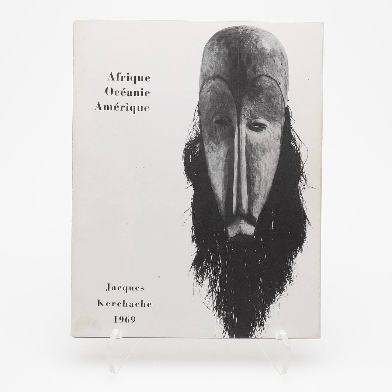 "AFRIQUE OCÉANIE AMERIQUE" 1 bind, Jacques Kerchache, 1969.