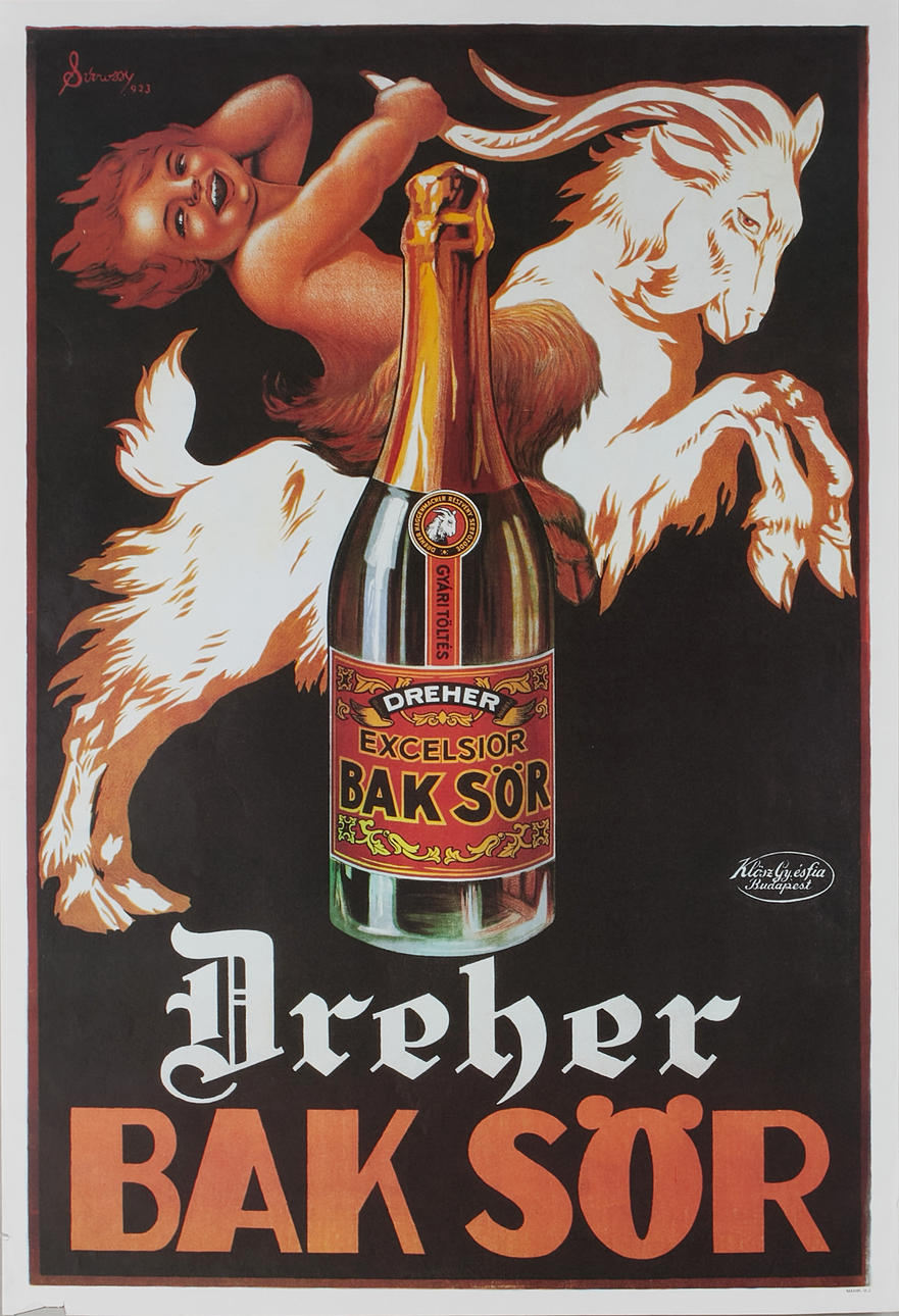 BEER ADVERTISING, POSTERS, 8 pcs, mostly 1990s.