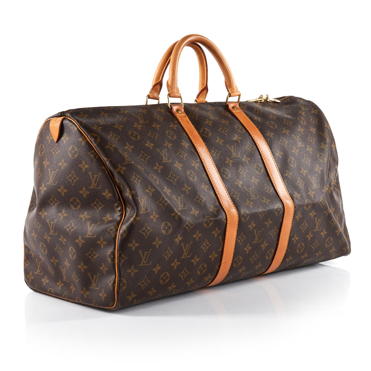 LOUIS VUITTON, Taske / Weekendtaske, "Keepall 55".