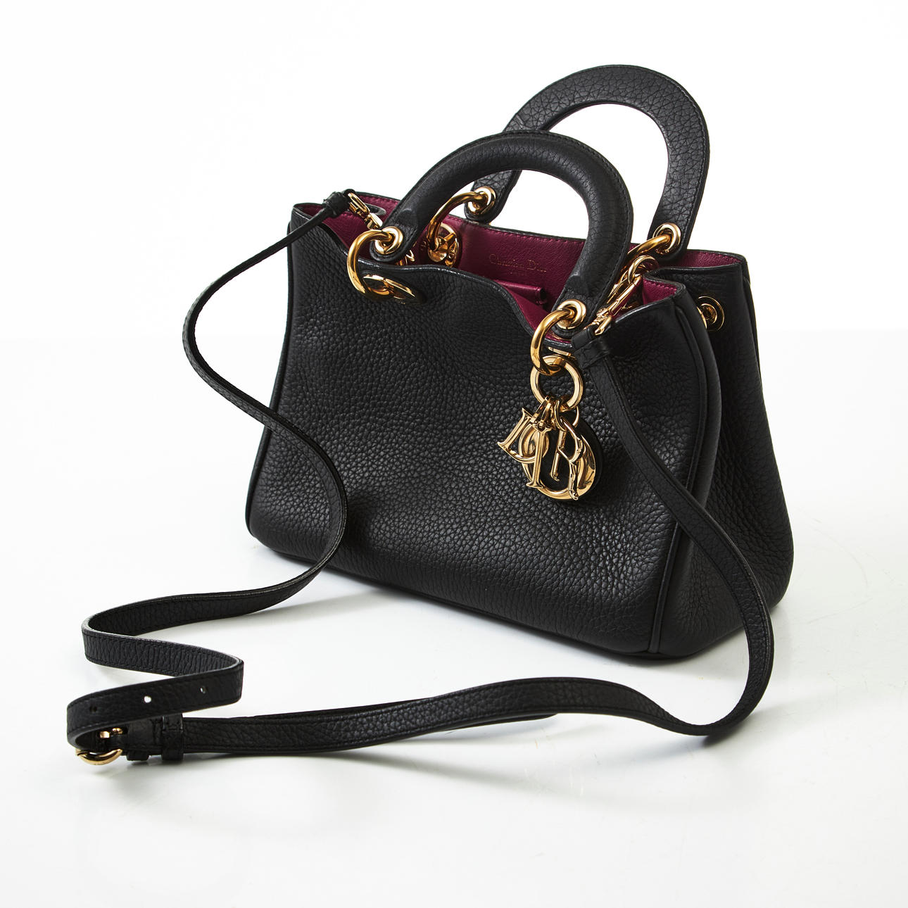 CHRISTIAN DIOR, "Diorissimo", bolso de mano.