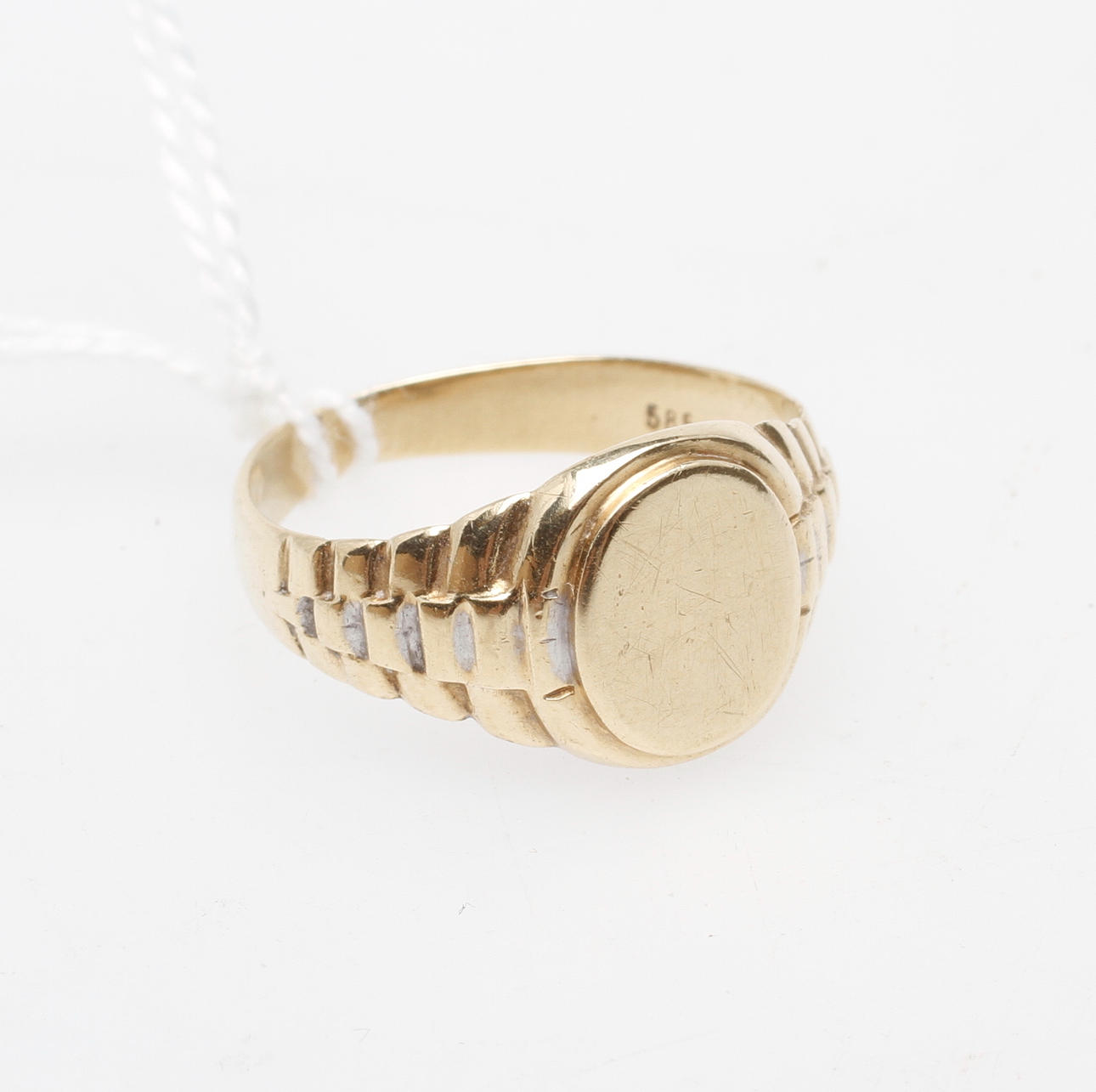 RING, 14k guld, vikt ca 4 gr.