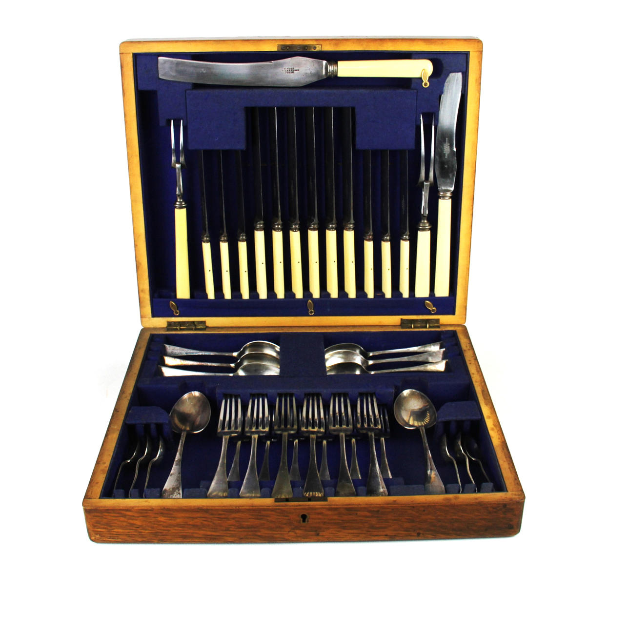 HÖLJET SILVERPLÄTERAT BESTICK.