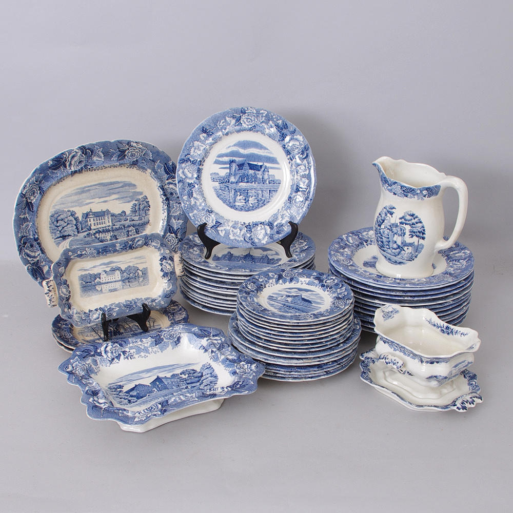 MATSERVIS, "Skåne", Rörstrand.