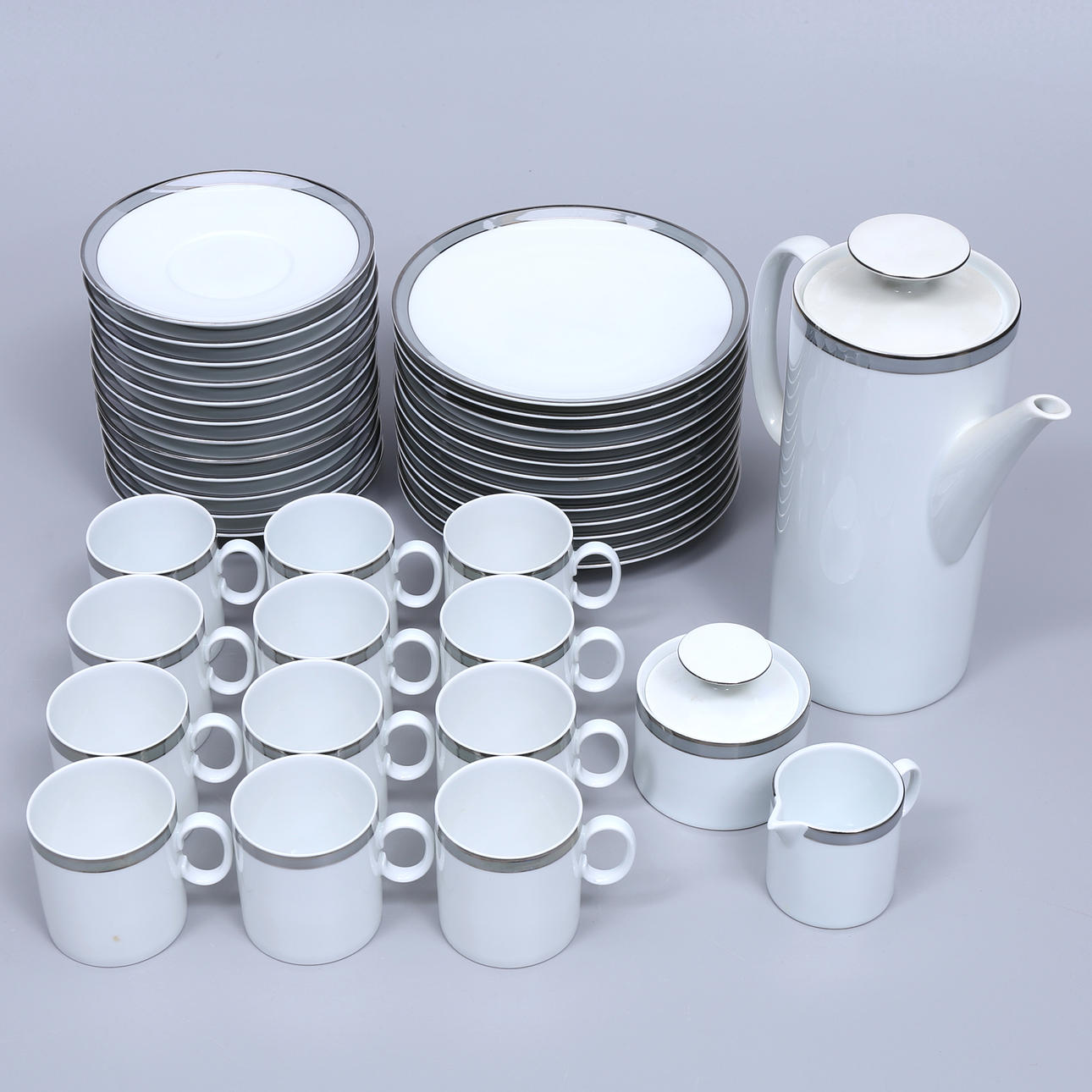 COFFEE SET, 27 pieces, Thomas, Germany. Ceramics & Porcelain