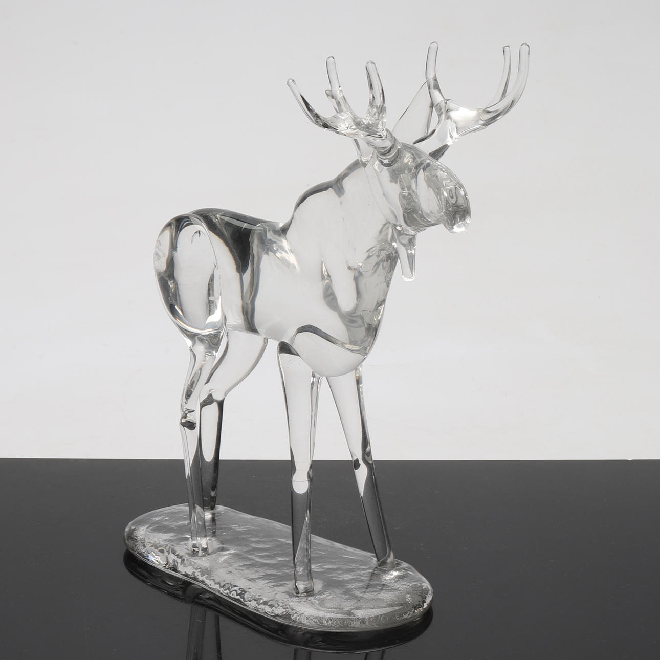 FIGURIN, glas, "Älg", Älghult.