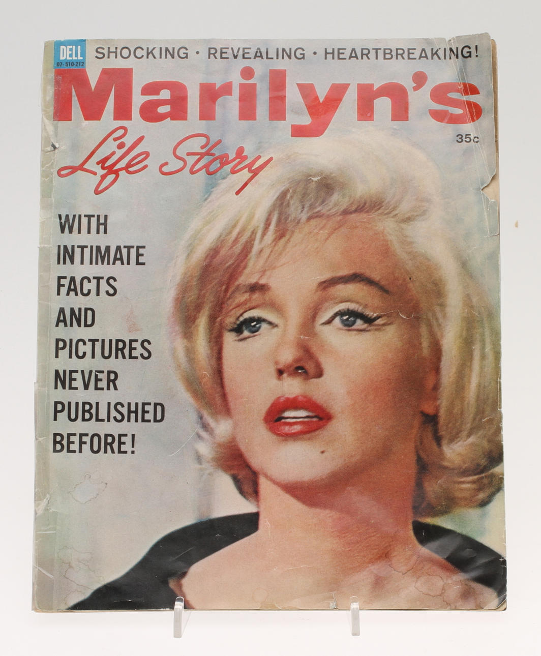 MINNESMAGASIN, "Marilyn´s life story", tryckt 1962.